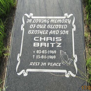 BRITZ Chris 1969-1969