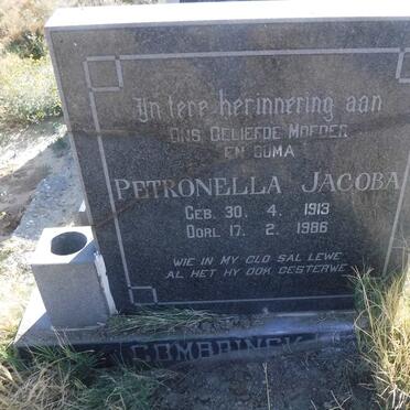 COMBRINCK Petronella Jacoba 1913-1986