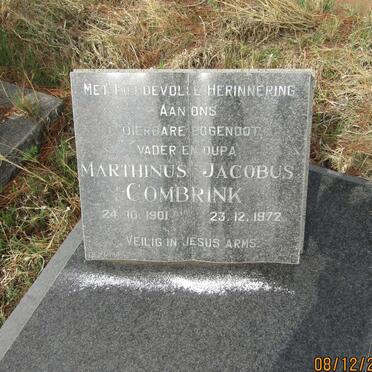 COMBRINK Marthinus Jacobus 1901-1972