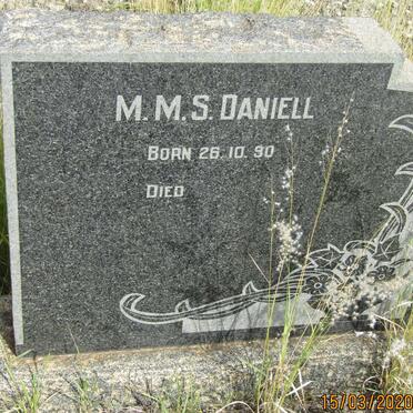 DANIELL M.M.S. 1890-