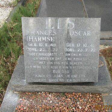 ELS Oscar 1941-1972 &amp; Frances HARMSE 1949-1972