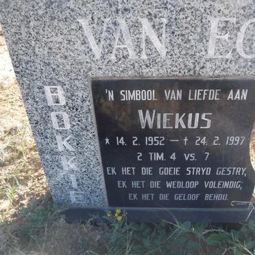 ECK Wiekus, van 1952-1997