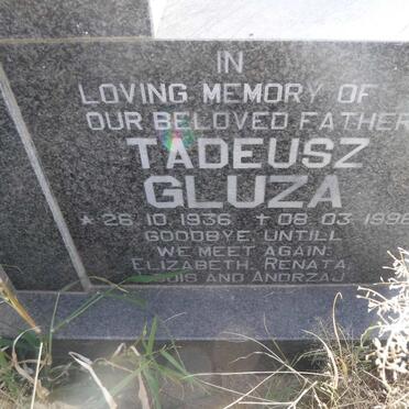 GLUZA Tadeusz 1936-1996
