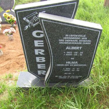 GERBER Albert 1952-2004 &amp; H.M.W. van MEERSBERGEN 1952-2004