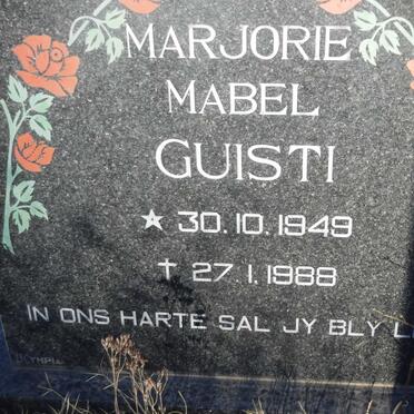 GUISTI Marjorie Mabel 1949-1988