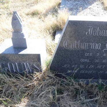 GOUWS Jacobus Petrus Johannes 1905-1992 &amp; Johanna Catharina ERASMUS 1912-1984