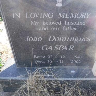 GASPAR Joao Domingues 1943-2002