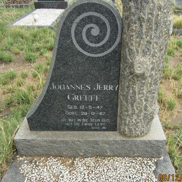 GREEFF Johannes Jerry 1947-1967