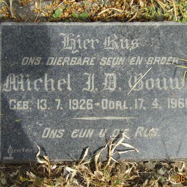 GOUWS Michel J.D. 1926-1960