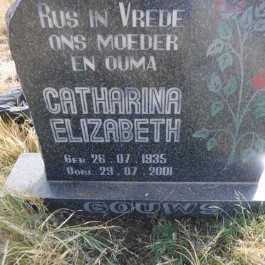 GOUWS Catharina Elizabeth 1935-2001