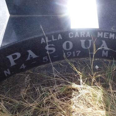 GAMBALE Pasqualino 1917-1992 &amp; Maria 1919-1995