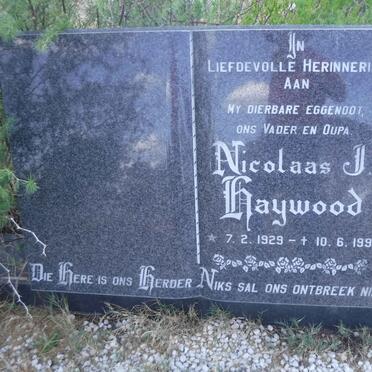 HAYWOOD Nicolaas J. 1929-1993