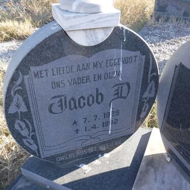 HARMSE Jacob D. 1929-1982 