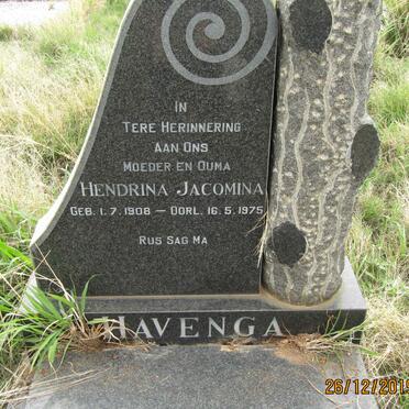 HAVENGA Hendrina Jacomina 1908-1975