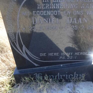 HENDRICKS Daniel 1939-1984