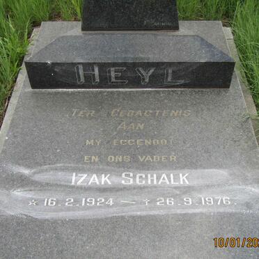 HEYL Izak Schalk 1924-1976