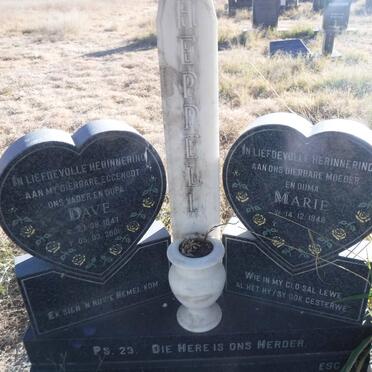 HEPPELL Dave 1947-2001 &amp; Marie 1946-