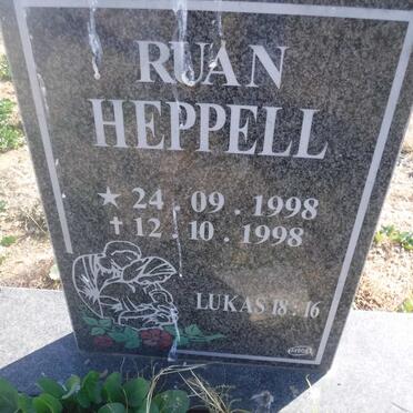 HEPPELL Ruan 1998-1998