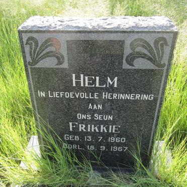 HELM Frikkie 1960-1967