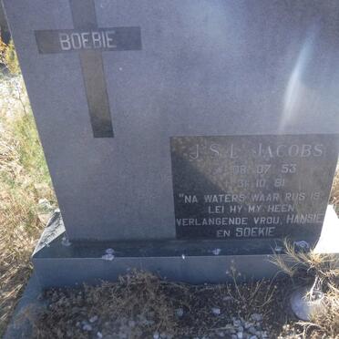 JACOBS J.S.L. 1953-1981