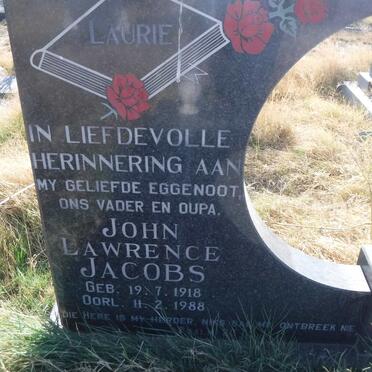 JACOBS John Lawrence 1918-1988