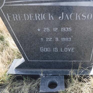 JACKSON Frederick 1935-1983
