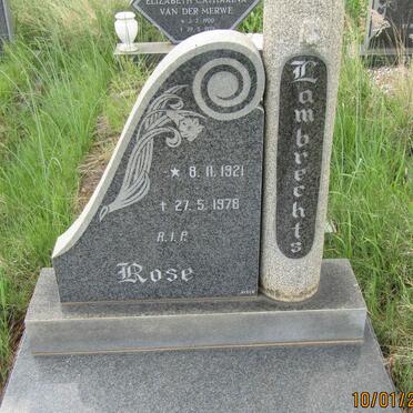 LAMBRECHTS Rose 1921-1978