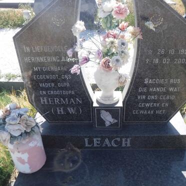 LEACH H.W. 1921-2002