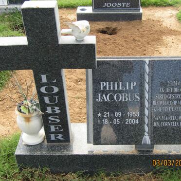 LOUBSER Philip Jacobus 1953-2004
