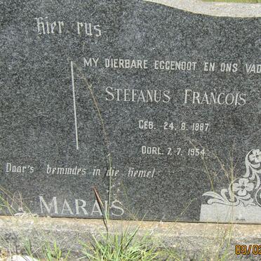 MARAIS Stefanus Francois 1887-1954