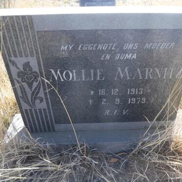 MARNITZ Mollie 1913-1979