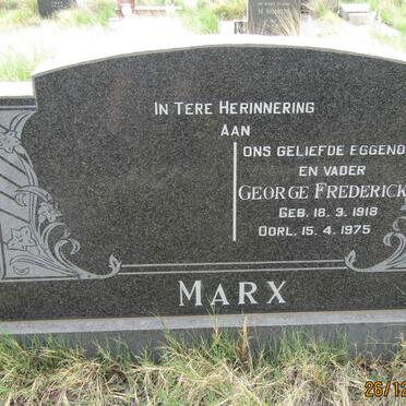 MARX George Frederick 1918-1975