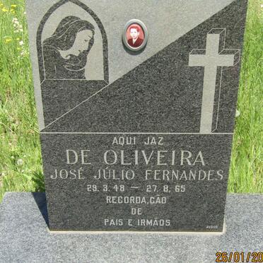 OLIVEIRA Jose Julio Fernandes, de 1948-1965