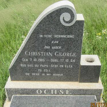 OCHSE Christian George 1905-1964