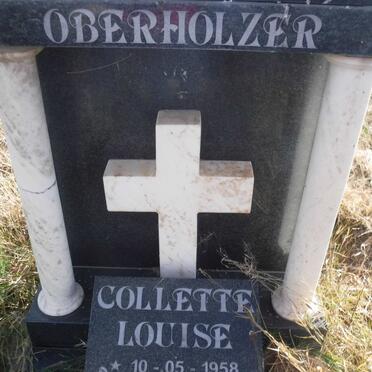 OBERHOLZER Collette Louise 1958-2001