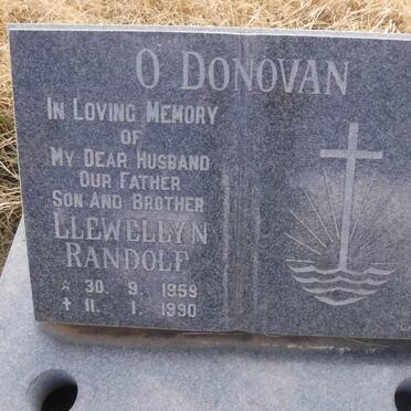 O'DONOVAN Llewellyn Randolf 1959-1990