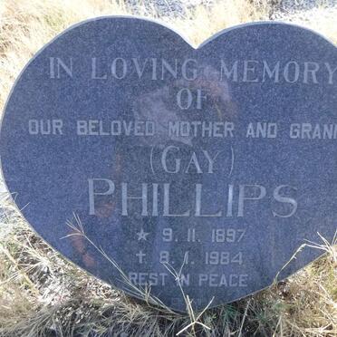 PHILLIPS Gay 1897-1984
