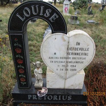 PRETORIUS Louise 1994-2000