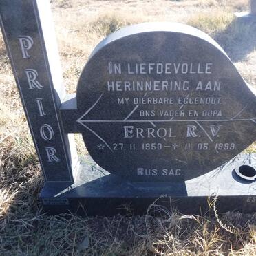 PRIOR Errol R.V. 1950-1999