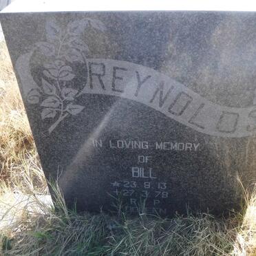 REYNOLDS Bill 1913-1979