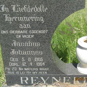 REYNEKE Jacobus Johannes 1905-1964