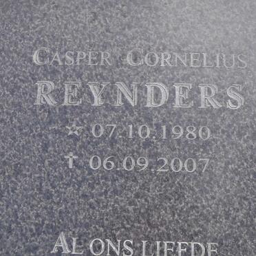 REYNDERS Casper Cornelius 1980-2007