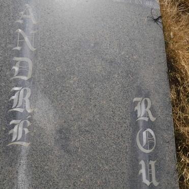 ROUX André 1954-1988