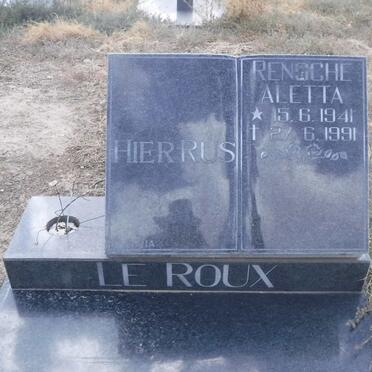 ROUX Rensche Aletta, le 1941-1991