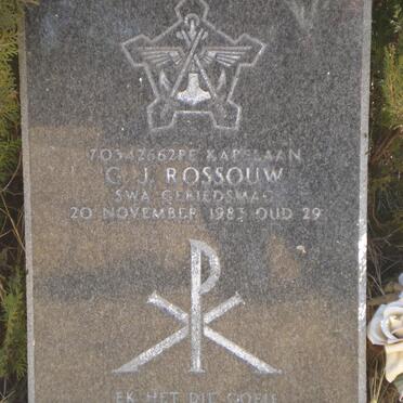 ROSSOUW G.J. -1983