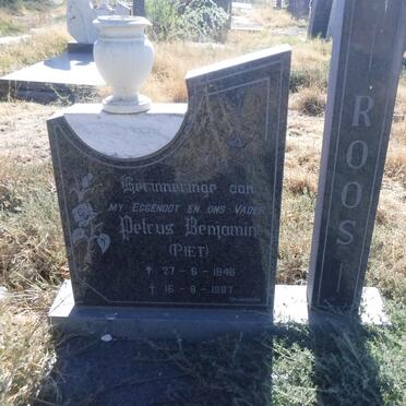 ROOS Petrus Benjamin 1946-1987