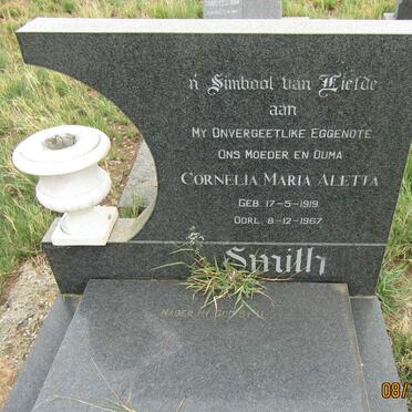 SMITH Cornelia Maria Aletta 1919-1967