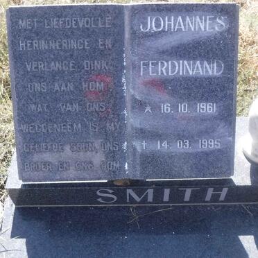 SMITH Johannes Ferdinand 1961-1995