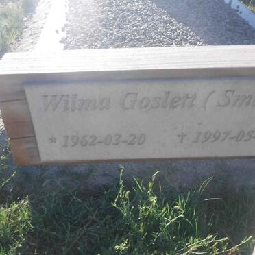 GOSLETT Wilma nee SMALL 1962-1997