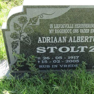 STOLTZ Adriaan Albertus 1917-2005